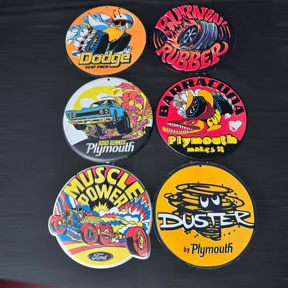 Vintage-Style Garage Signs